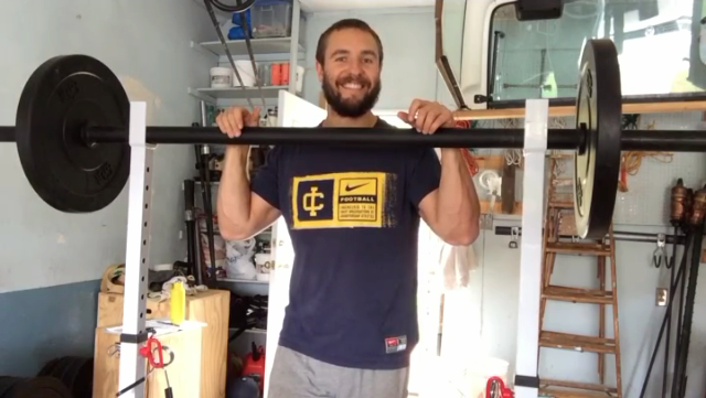 Nicks Personal ‘Active Rest’ in the Gym