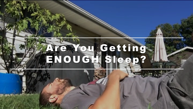 Are You Getting ENOUGH Sleep?