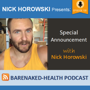 Special Announcement with Nick Horowski