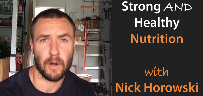 Strong AND Healthy Nutrition